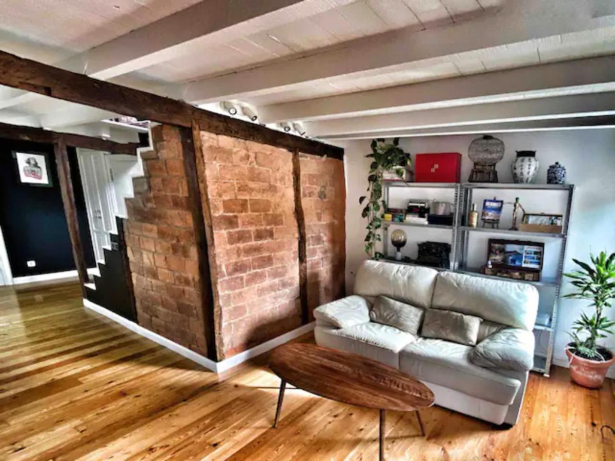 Moderno Duplex Para 3 En Centro De Bermeo Con Wifi Eksteriør billede